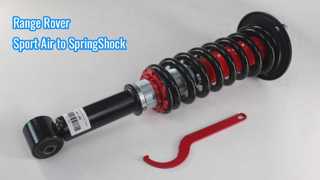 Air Suspension Shock to Coil Spring Shock Voor 2006-2013 Range Rover Sport 05-09 LR3 LR4
