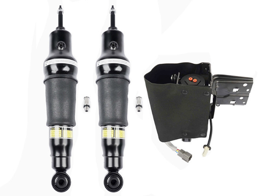 53400 1LA4A 53400 1LA4B Voor Nissan Armada 2017-2020 Infiniti QX56 QX80 2011-2017 Achterste luchtophangingsschokken + luchtophangingscompressorpomp.