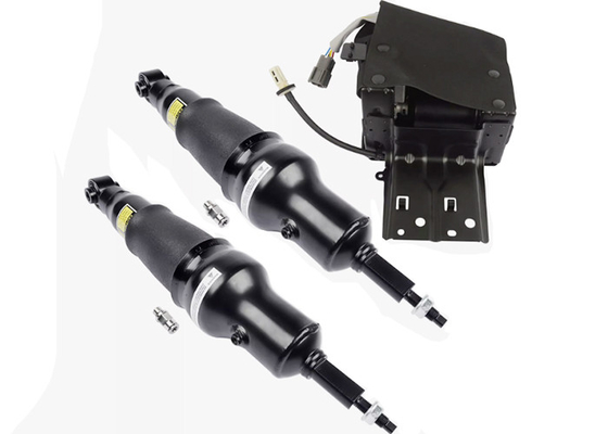 53400 1LA4A 53400 1LA4B Voor Nissan Armada 2017-2020 Infiniti QX56 QX80 2011-2017 Achterste luchtophangingsschokken + luchtophangingscompressorpomp.